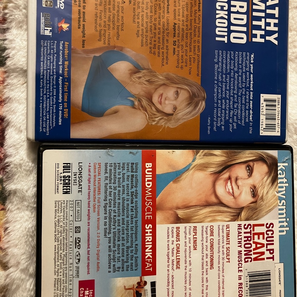 Kathy Smith Workout DVD Set - Picture 2 of 2